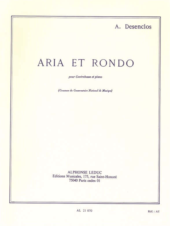 Aria et Rondo