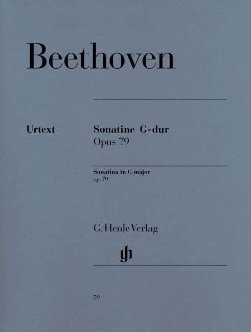 Beethoven L.V. - Sonatina For Piano G Major Op. 79 - Piano