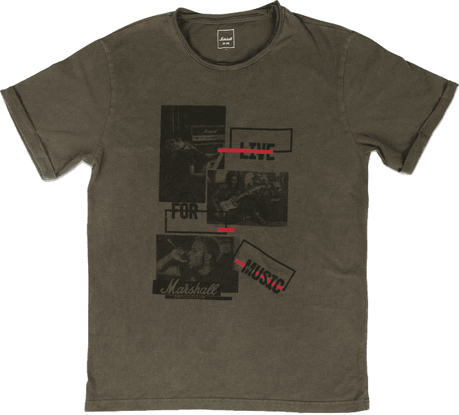 "XXL" T-shirt Marshall Live For Music