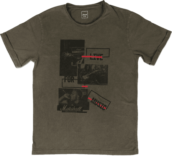 T-shirt Marshall Live For Music taille XXL