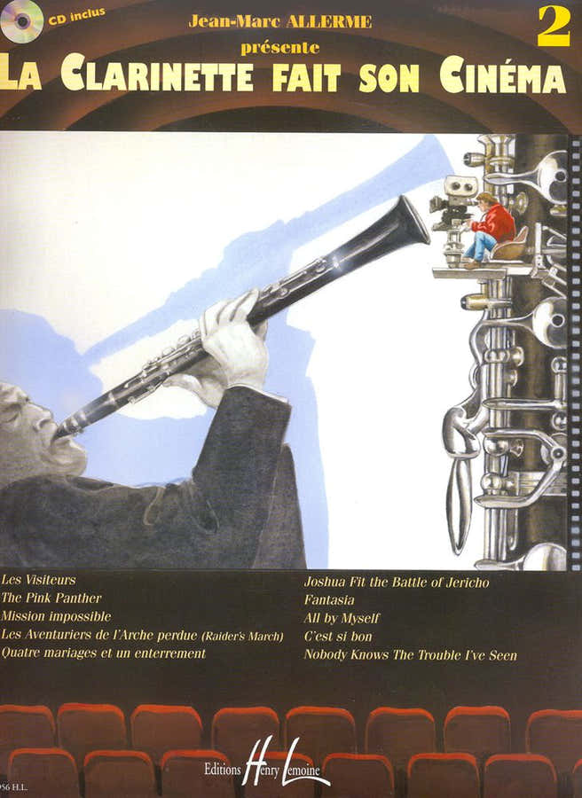 Allerme JEAN-marc - La Clarinette Fait Son Cinema Vol.2 + CD