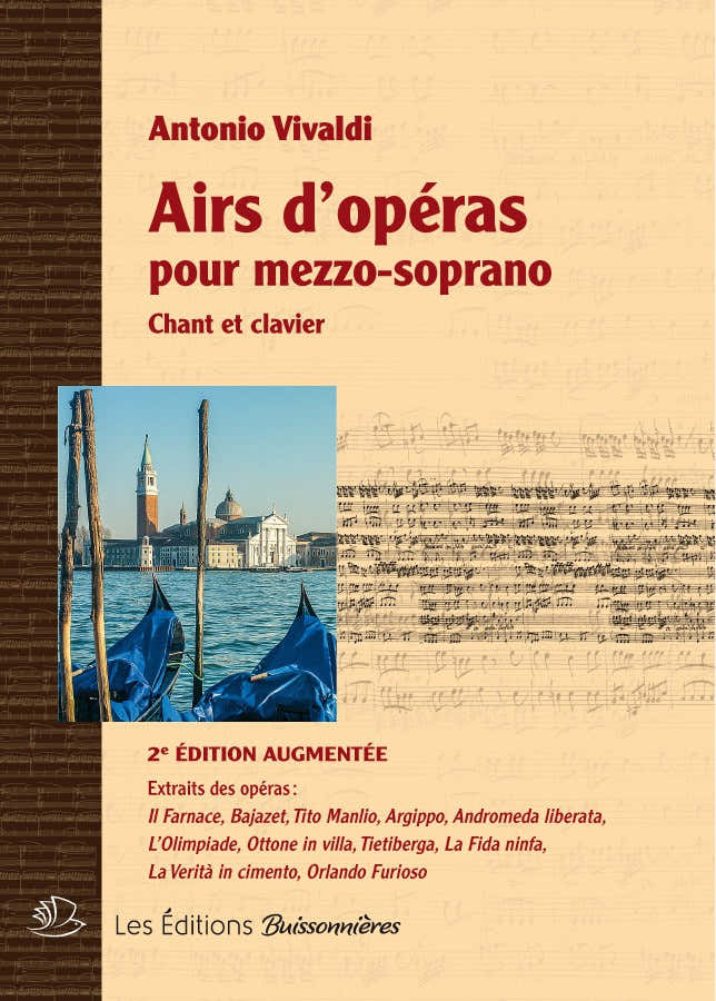 Vivaldi Antonio - Opera-ariabundels voor MEZZO-sopraan - Zang & Piano