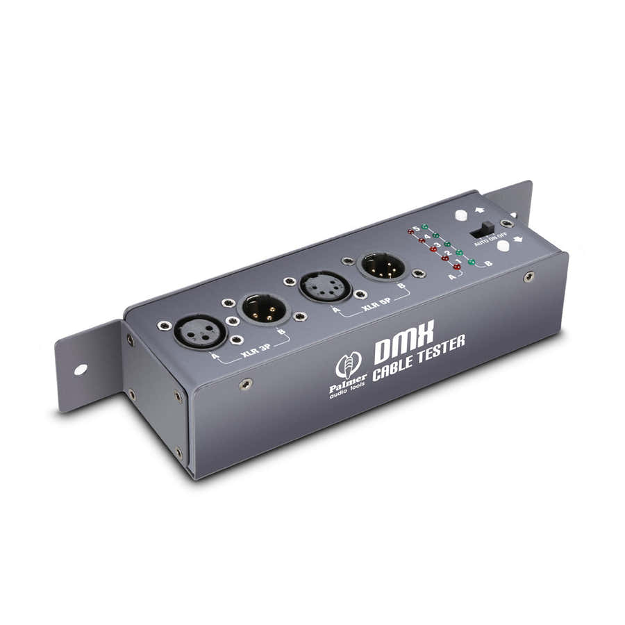 MCT DMX - DMX-KABELTESTER 3 PUNTEN EN 5 PUNTEN - DMX- EN XLR-KABELTESTER 3PUNTEN - 5PUN