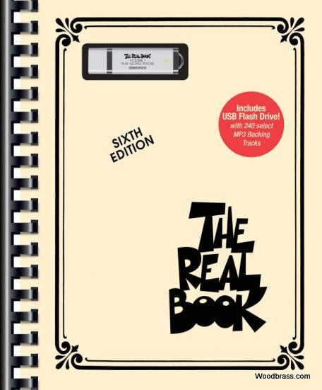 The Real Book Play Along Vol.1 6TH editie C-instrumenten (boek + USB-stick)