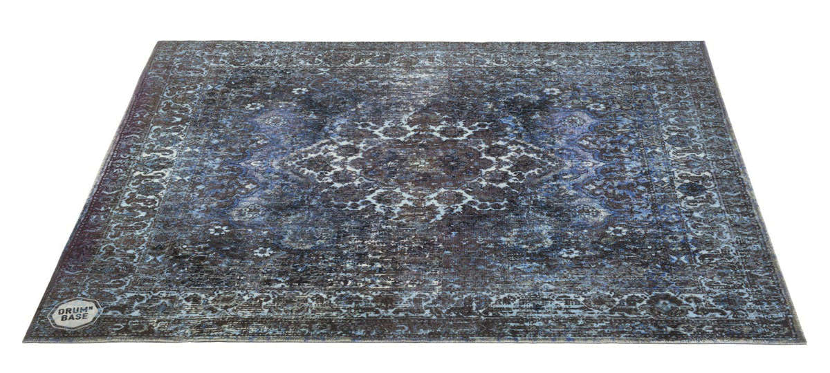 VP185-BLU Tapijt Vintage Persian 1.85 X 1.60M Antislip Blauw