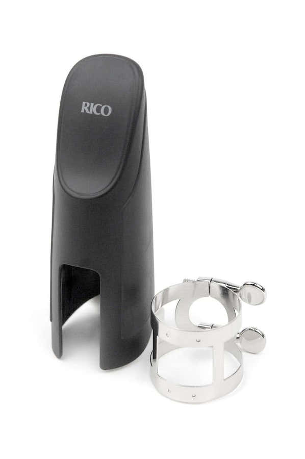 RBS1N - RICO RIETBINDER VOOR BARITONSAXOFOON AND CAP (GRAFTONITE MOUTHPIECE) NICKEL PLATED