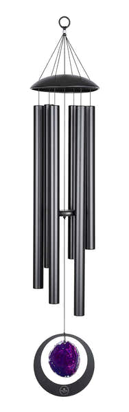 Chimes Sonic Energy Agate 50" Zwart 432Hz