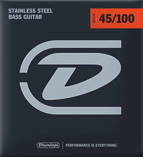 Dunlop STAINLESS STEEL MEDIUM LIGHT BASS STRINGS