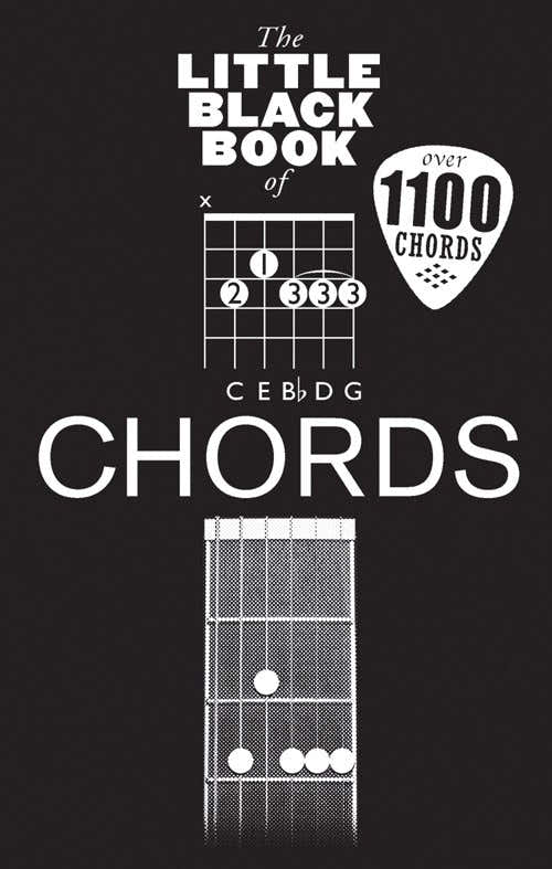 The Little Black Book Of Chords - Guitar