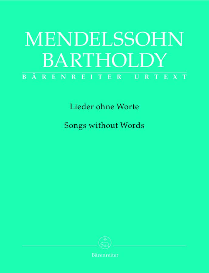 Mendelssohn Bartholdy F. - Liederen zonder woorden - Piano