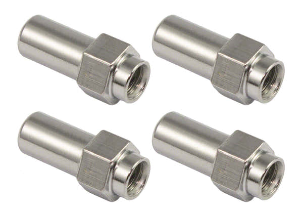 Sparedrum SN-HE-21B Draaimoer 21.5mm Zeskantkop Messing (X4)