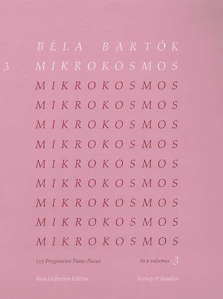 Boosey & Hawkes Bartok Bela - Mikrokosmos Vol.3 - Piano