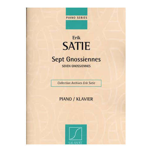 Salabert Satie Erik - Sept Gnossiennes - Piano