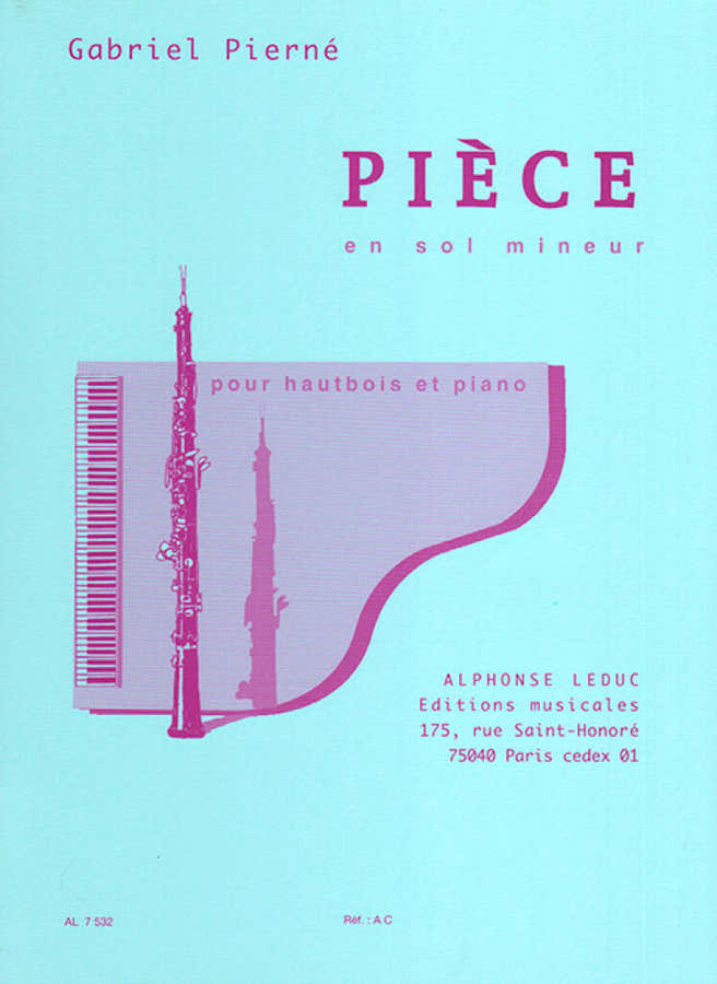 Pierne Gabriel - Stuk in g klein - Hobo & piano