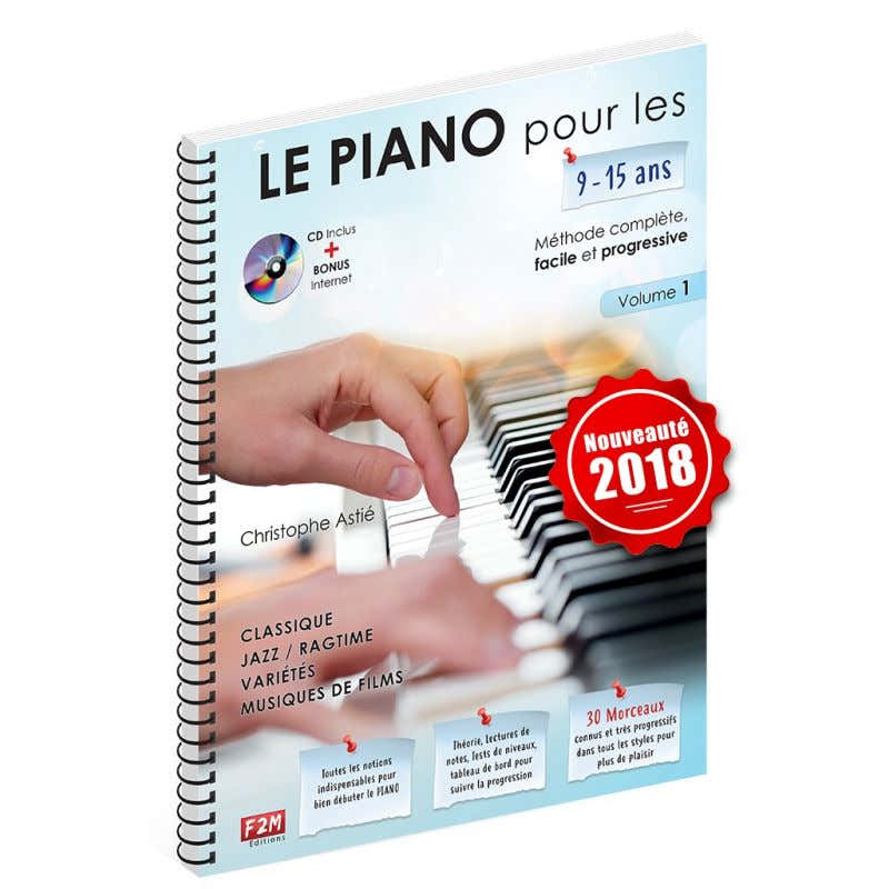 Le Piano Pour Les 9-15 Ans- Astié