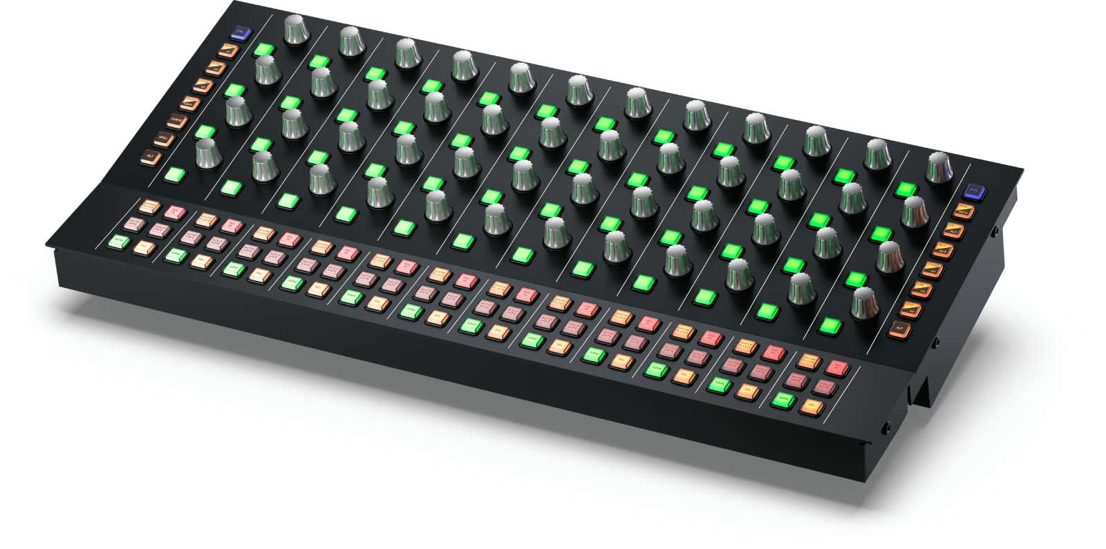 Kanaalbediening van Fairlight-console