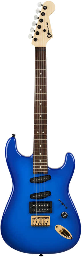 Pro-Mod San-Dimas Style 1 HSS HT Signature Jake E Lee RW Blauw Burst