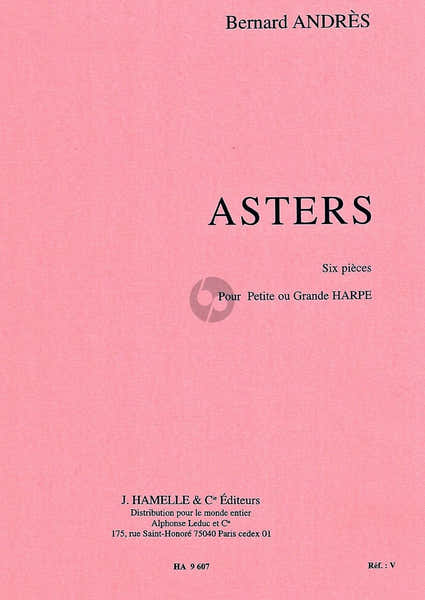 Hamelle Editeurs Asters
