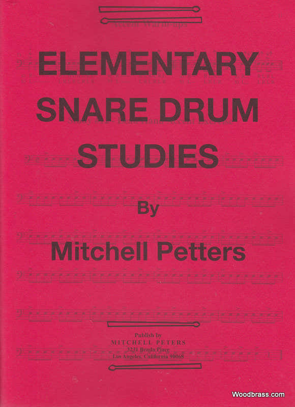 Elementary Snare Drum Studies - Peters