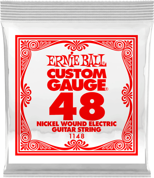 Ernie Ball .048 NICKEL WOUND ELECTRIC GUITAR STRINGS