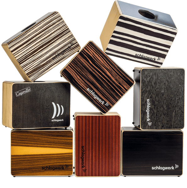 Schlagwerk S-DC300S - CAJONITO SURPRISE 29,5 X 21 X 15CM MULTI-DESIGN