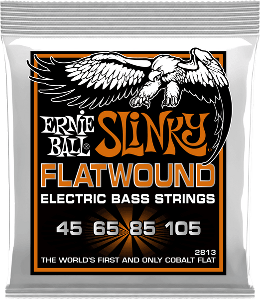 Ernie Ball 2813 Flatwound Hybrid Slinky 45-105