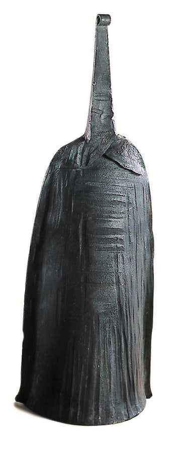 MCL009 - AFRICAN SINGLE AGOGO BELL - IRON - HT 14 CM