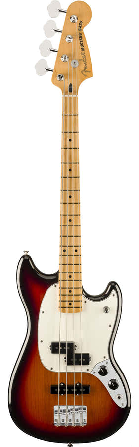 Mustang Bass PJ Player II MN 3-kleurige Sunburst