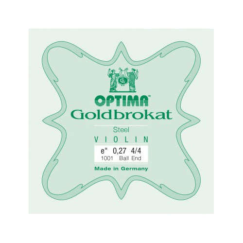 Optima STRINGS VIOLIN LENZNER GOLDBROKAT VIOLIN E 0,27 K HARD