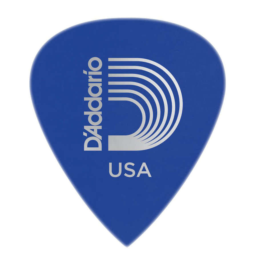 6DBU5 Plectrums 1MM Duralin Precision Medium Blauw