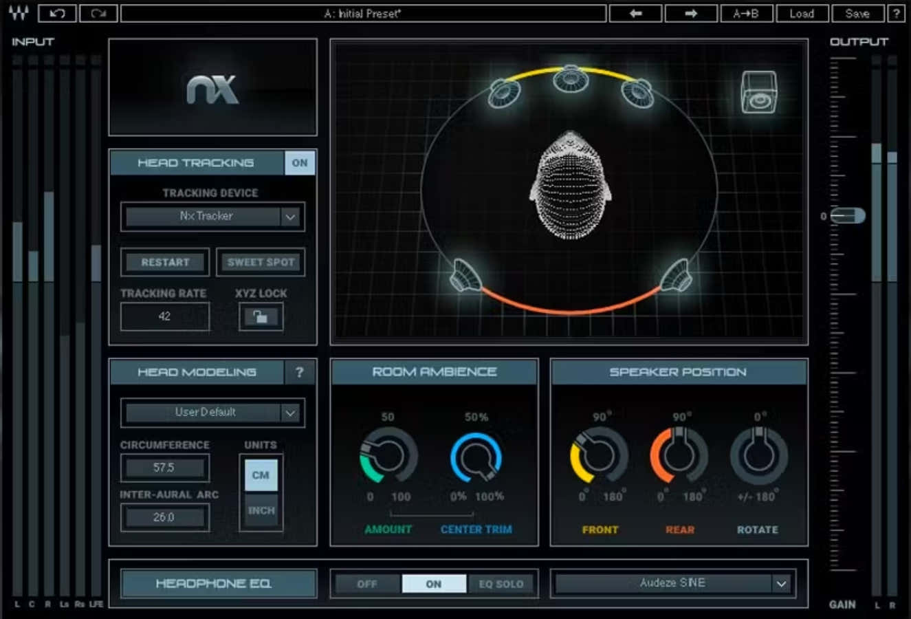 NX Virtuele mixruimte via hoofdtelefoon
