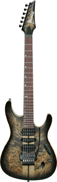 Ibanez S1070PBZ-CKB Houtskoolzwart Burst Sabre Premium