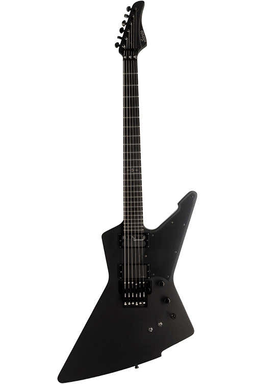 B-Stock / Jake Pitts Signature E-1 Floyd Rose, Sustainiac-pickup - Zwart