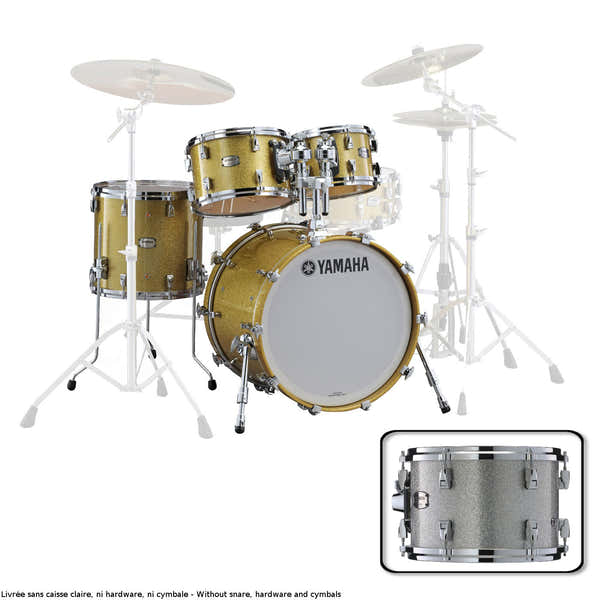 Yamaha Absolute Hybrid Esdoorn Fusion Fusion 20 Silver Sparkle
