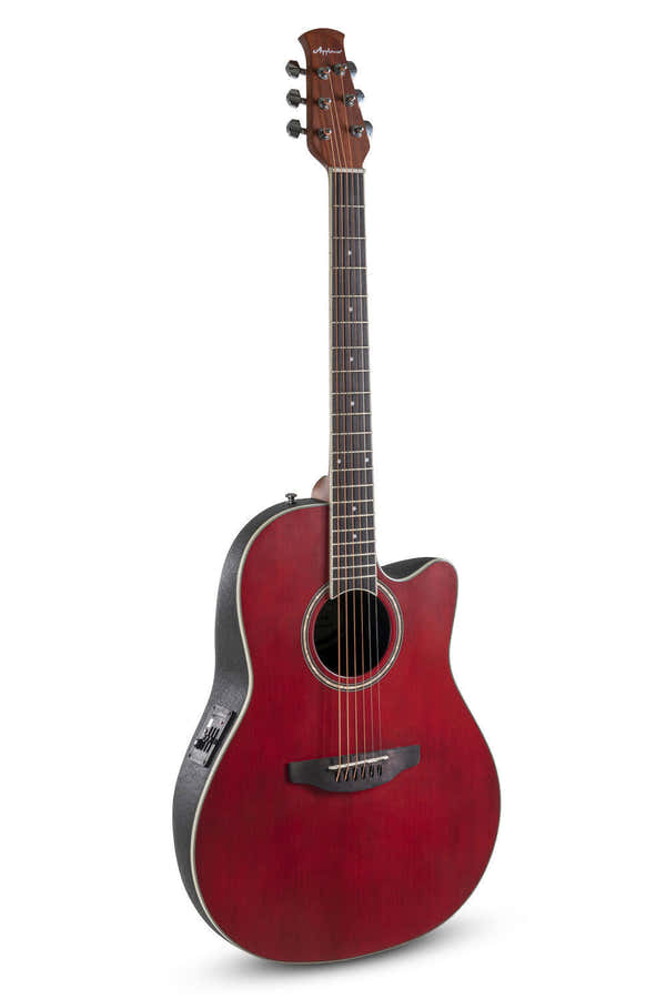 Elektro-Akoestische Gitaar Ab24Ii Cs Mid Cutaway Ruby Red Satin
