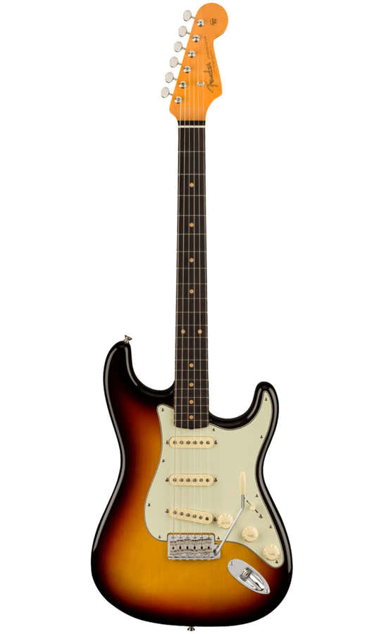 Stratocaster 1961 American Vintage II RW 3-kleuren-Sunburst