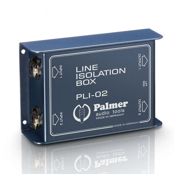 Palmer PLI 02 PRO - 2-KANAALS LIJN ISOLATIE BOX