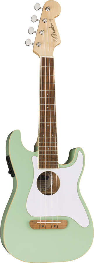 Stratocaster Fullerton Uke WN Surf groen