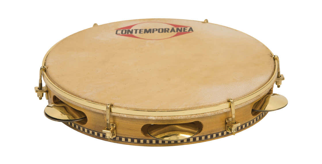 C-PC10 - Pandeiro 10" Hout - Geitenvel - Choro