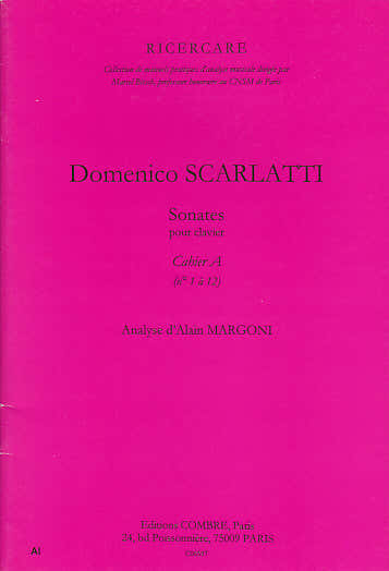 Scarlatti - Sonates PR klavier cahier A - Analyse