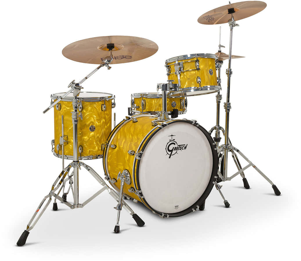 Shell set Catalina Club Yellow Satin Flame