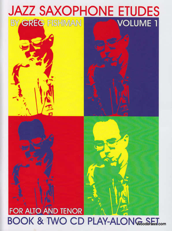 Fishman G. - Jazzsaxofoon-etudes Deel 1 + 2 CD'S