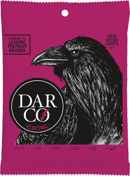 Darco NICKEL WOUND ELECTRIC STRINGS D930 EXTRA LIGHT 9-42 SET