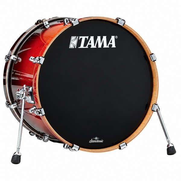Tama STARCLASSIC PERFORMER 18"X14" Bassdrum met houder Dark Cherry Fade