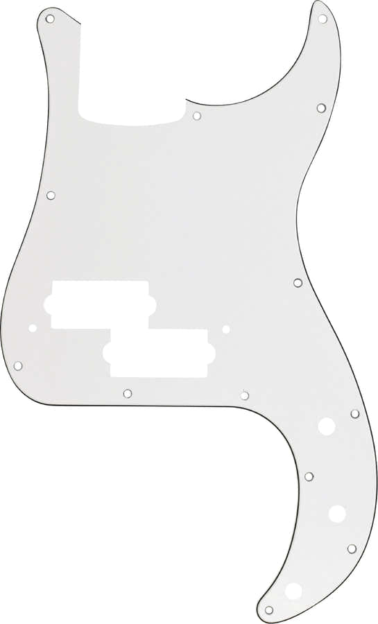 Precision Bass-slagplaat 13 gaten W/B/W 3-laags