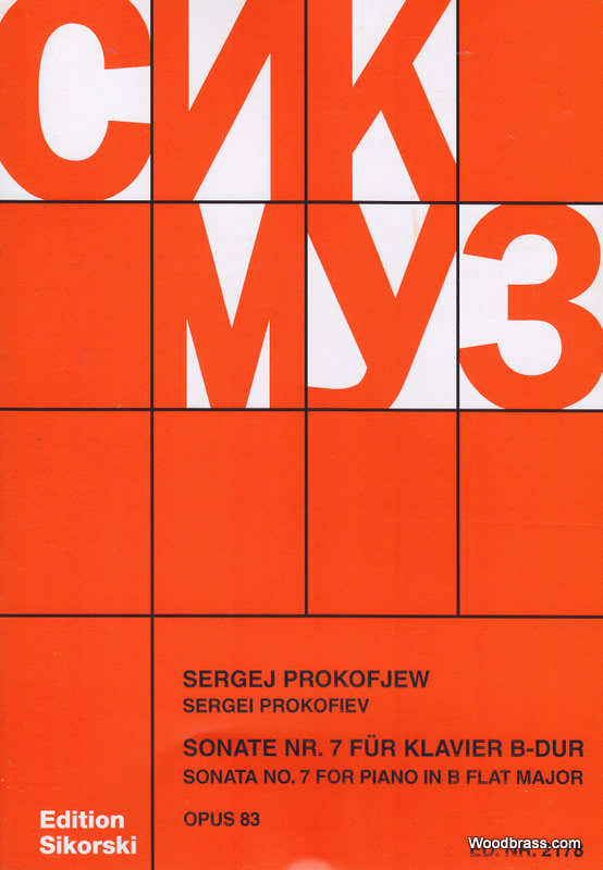 Prokofiev S. - Sonate N° 7 Op. 83 In Bes majeur - Piano