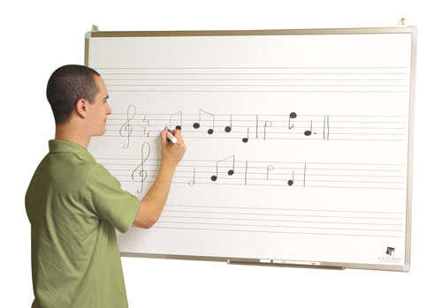Muziekbord 120 X 80 CM