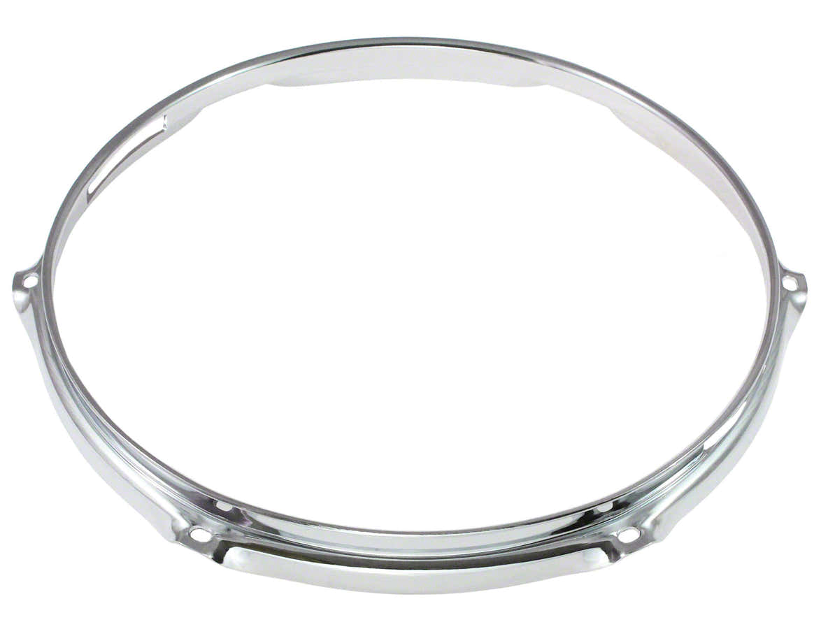 H23-12-6S - 12" 6 HOLES SNARE SIDE 2.3MM SUPER TRIPLE FLANGE DRUM HOOP