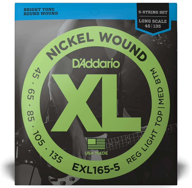 EXL165-5 nikkel omwonden lange mensuur licht 5C 45-135