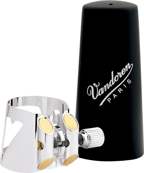 Vandoren OPTIMUM PLASTIC LIGATURE Bb WITH CAP - LC01P